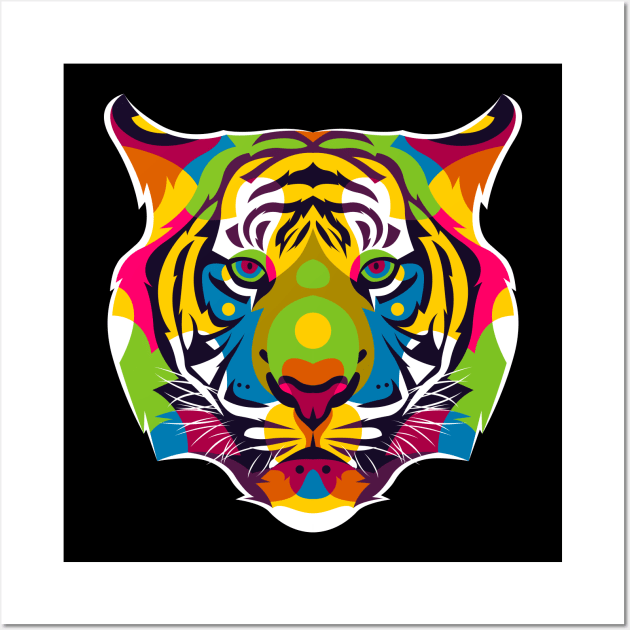 The King Tiger Wall Art by wpaprint